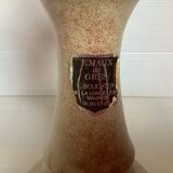 Bouchter la londe les maures sandstone enamelled candle holder