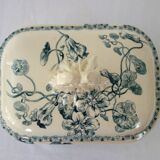 Petite soupière terre de fer Gien Capucines