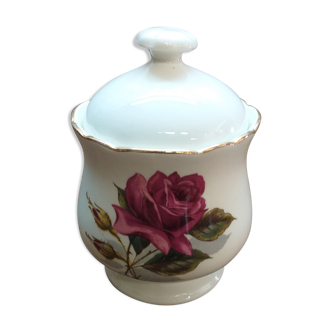 Gien porcelain sugar bowl