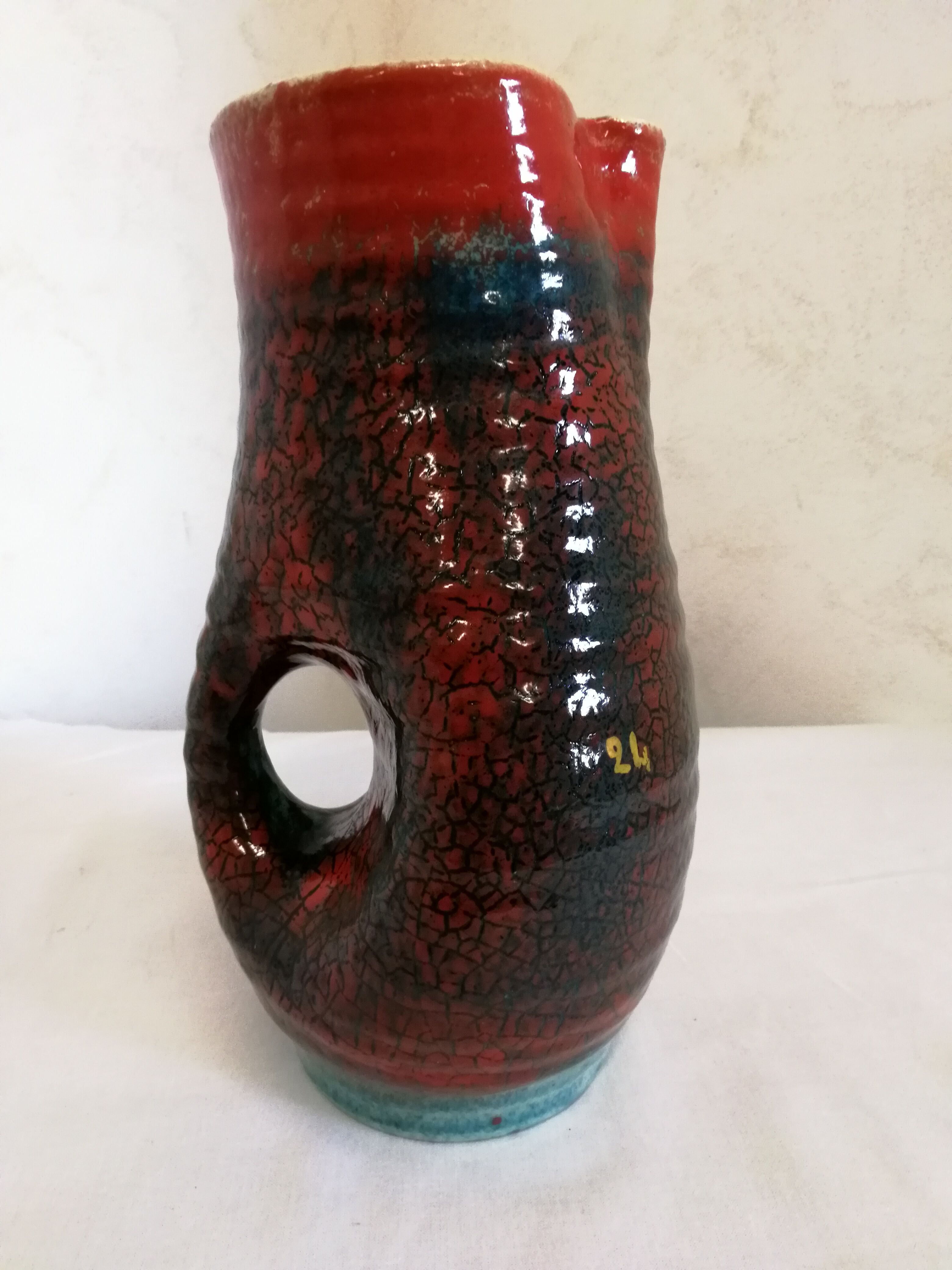 Pitcher, ceramic carafe accolay