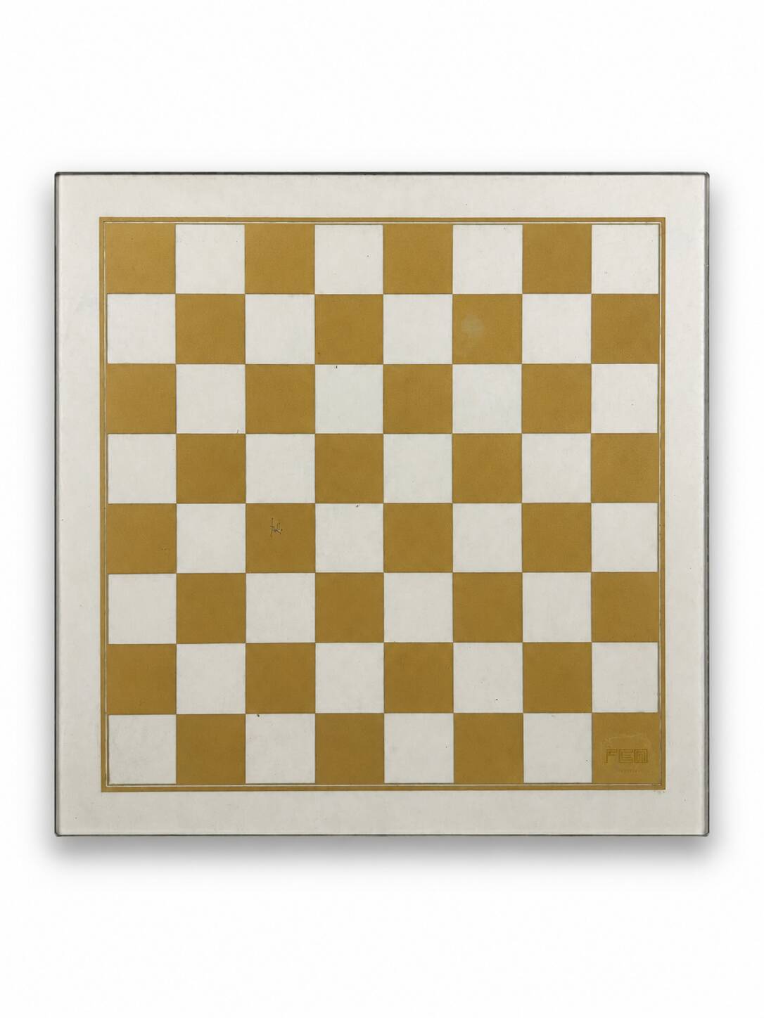 FEM chessboard Italy in glass 1970s