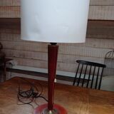 Wooden lamp stand