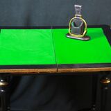 Console de table de jeu de cartes antique
