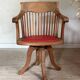 Vintage Art Deco swivel office chair