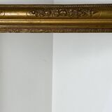 Old carved wooden frame
