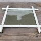 Mirror old wood bamboo 60s - 53x44cm