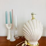 Ceramic shell lamp foot