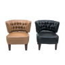 Pair of Swedish club chairs by Otto Schultz
