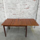 Danish vintage dining table extendable