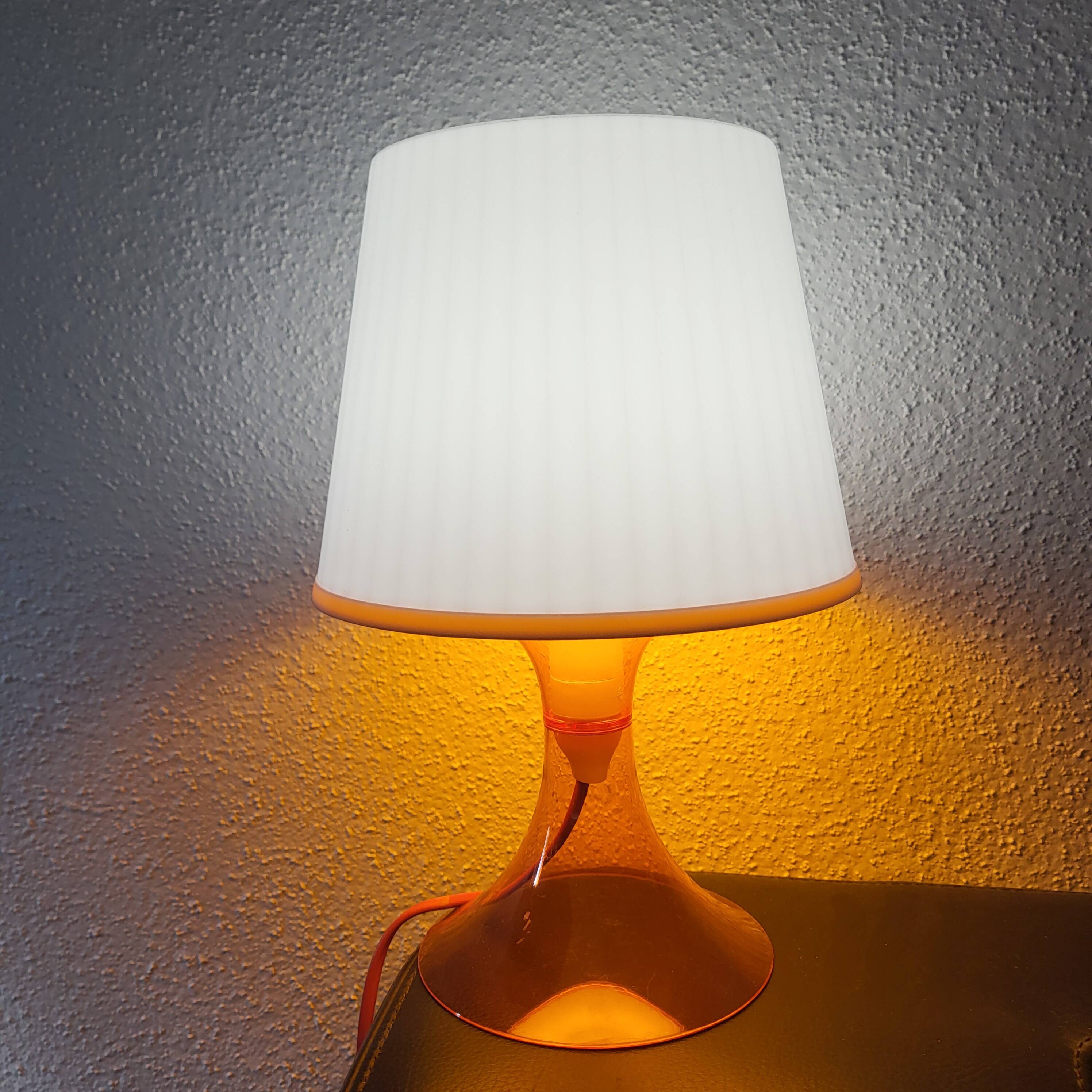 LAMPE CHAMPIGNON IKEA Skojig orange vintage EUR 55,00 - FR