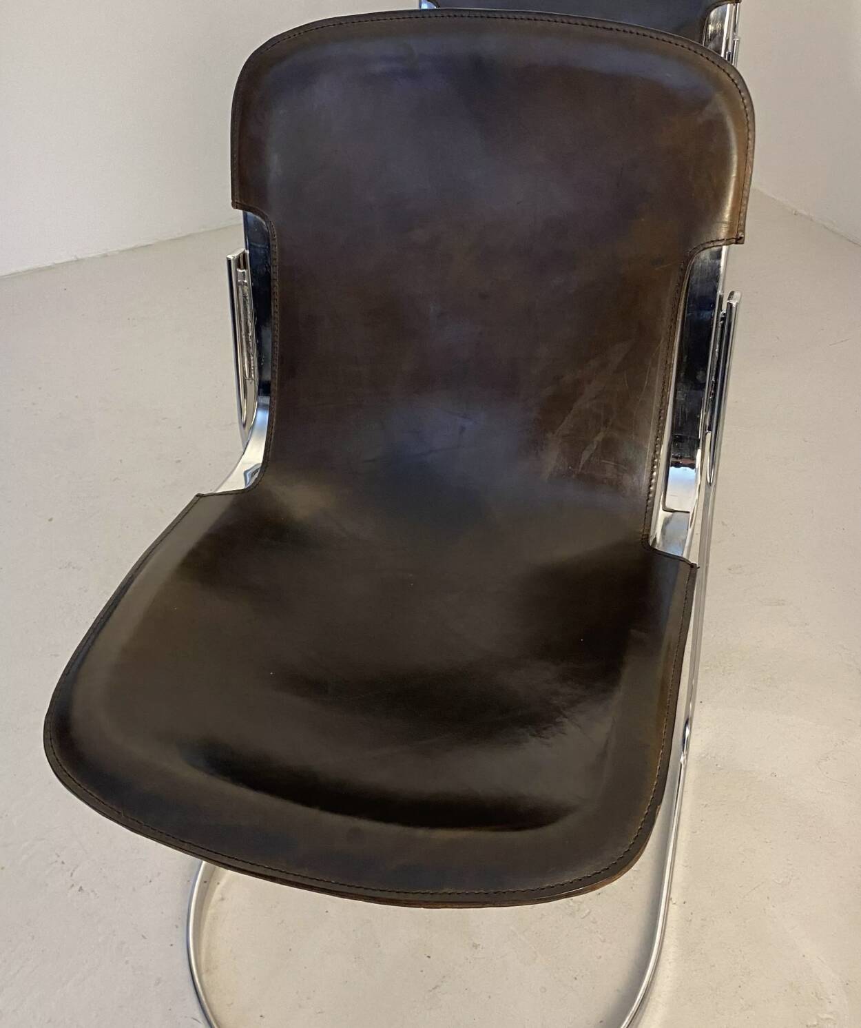 Set of 5 Cidue chairs, Italy 1970