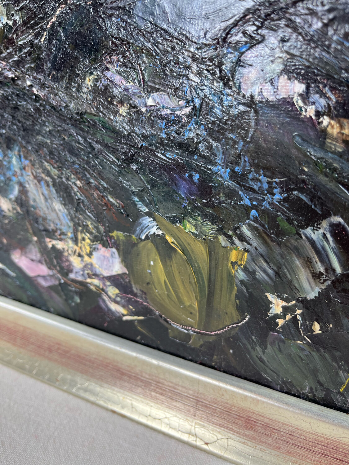 Flower bouquet painting