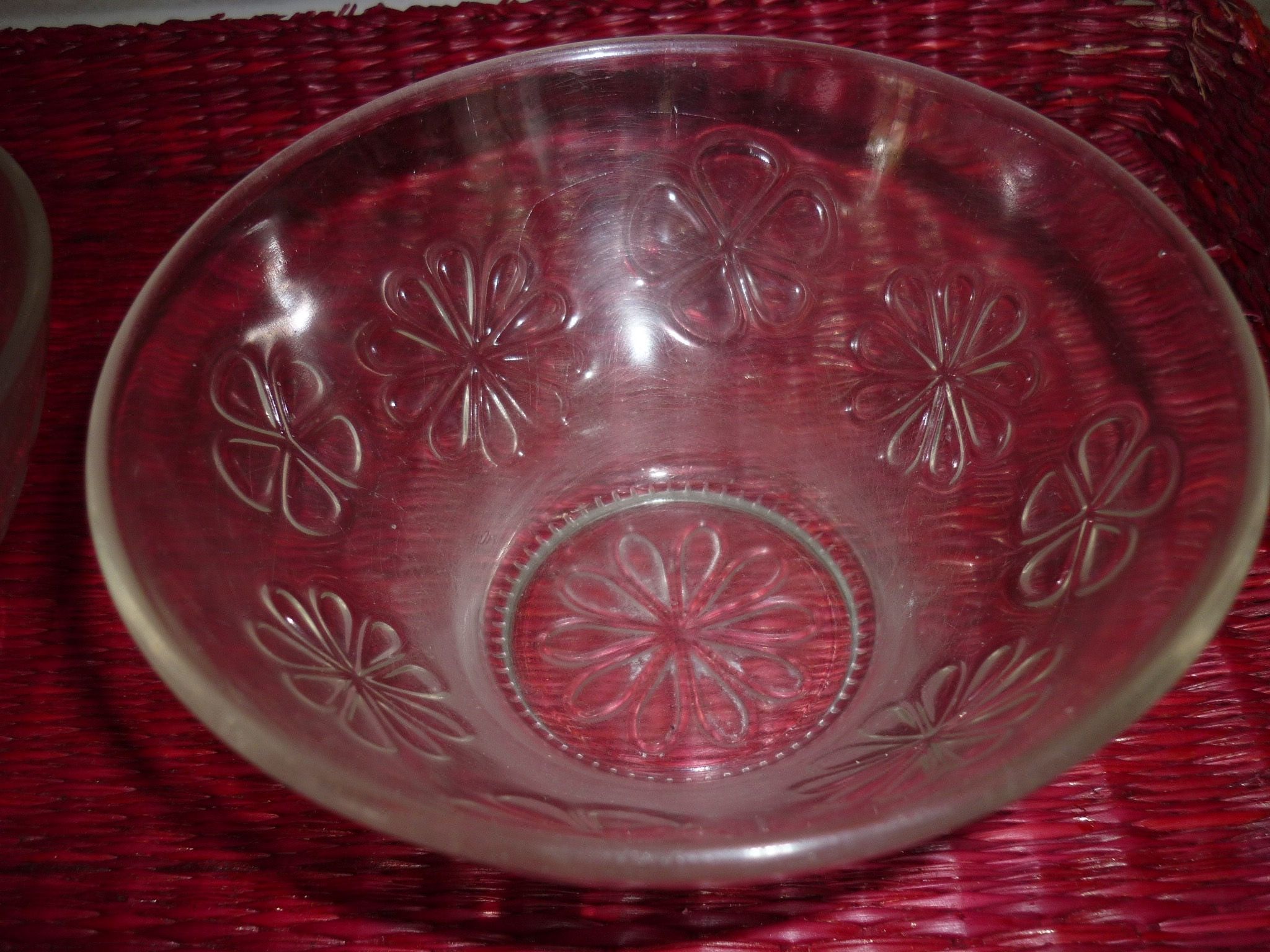 5 stylized flower bowls Vereco 60-70