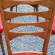 Set of 6 vintage Scandinavian style chairs from the 50s
