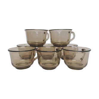 8 cups Arcoroc Vintage coffee