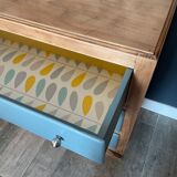 Chest of drawers foot mustache