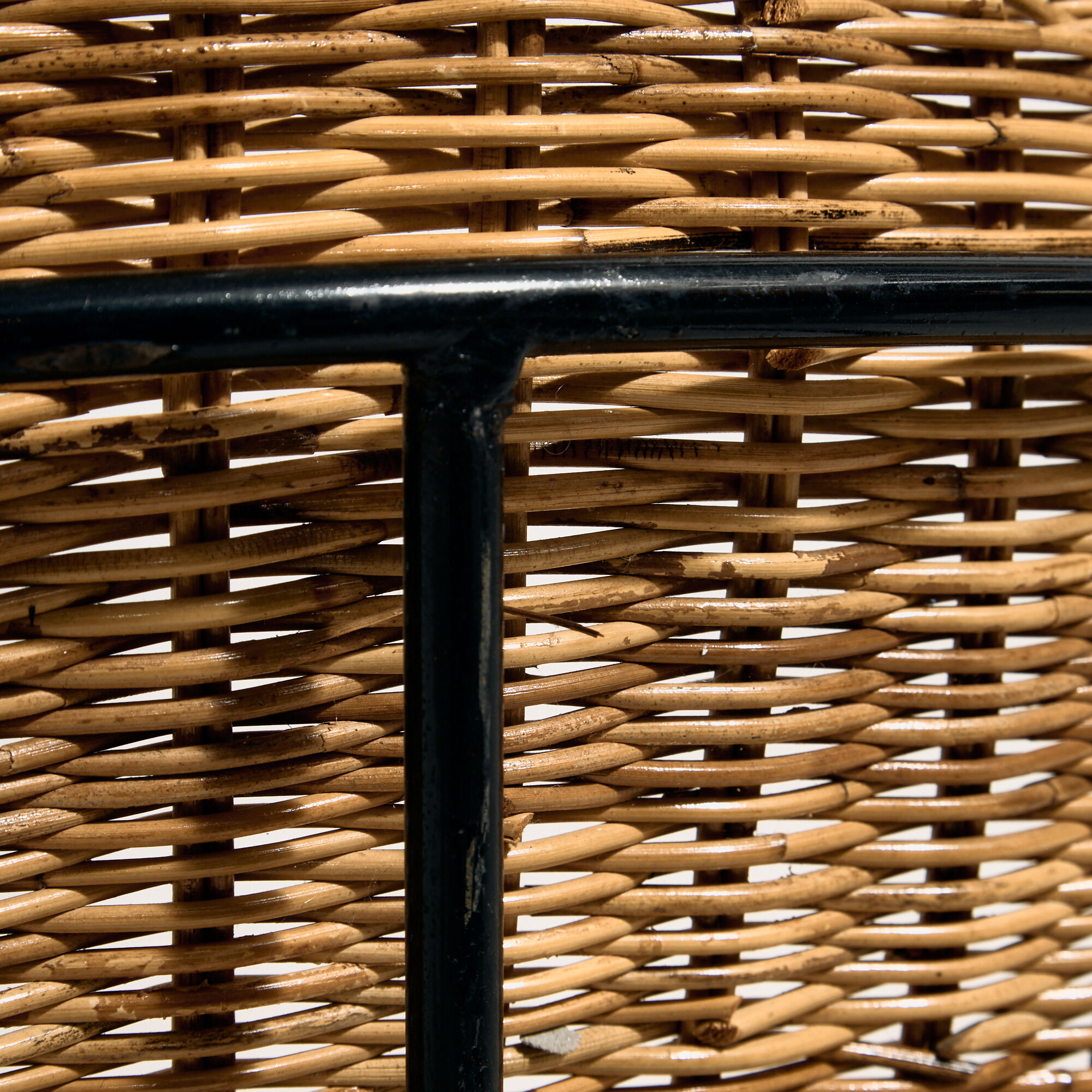 Chaise panier par Gian Franco Legler
