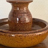 Vintage signed candle holder