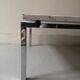 Marble and chrome coffee table, 1970