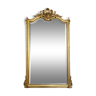 Grand miroir doré d'époque 19eme de style LOUIS XV
