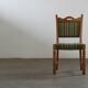 Chaises de salle à manger en chêne danois brutaliste des années 1960 dans le style de H. Kjærnulf