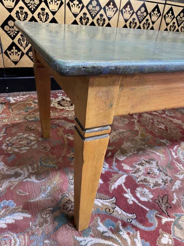 Louis XVI painted coffee table
