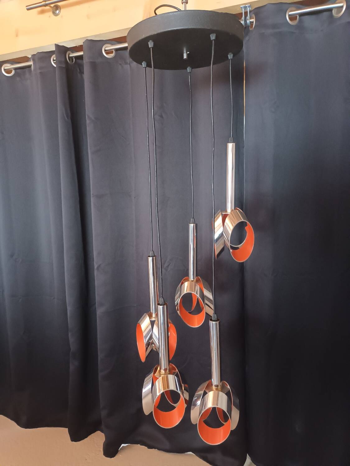 Vintage 1970s Raak chandelier