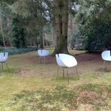 White Fjord Moroso Chairs by Patricia Urquiola, 2002, Set of 4
