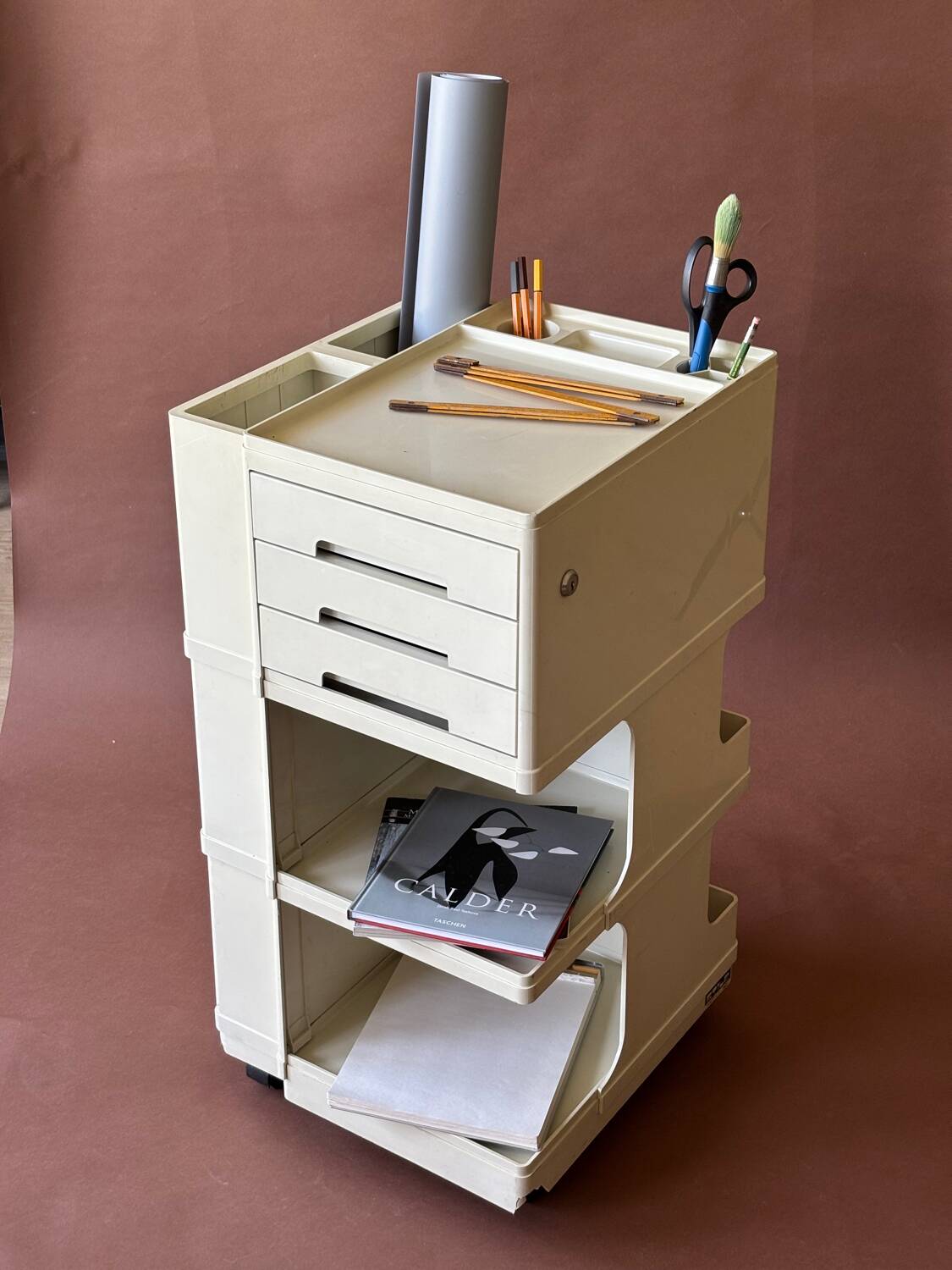 Architect's trolley by Giovanni Pelis for Stile Neolt Italy