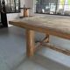 Antique solid oak farmhouse table +200 years - Kingstone 375 by 100 cm