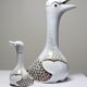 Duo carafe & miniature vintage 80's Haviland Castel after Sandoz for Chabot