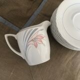 Pastel porcelain coffee service
