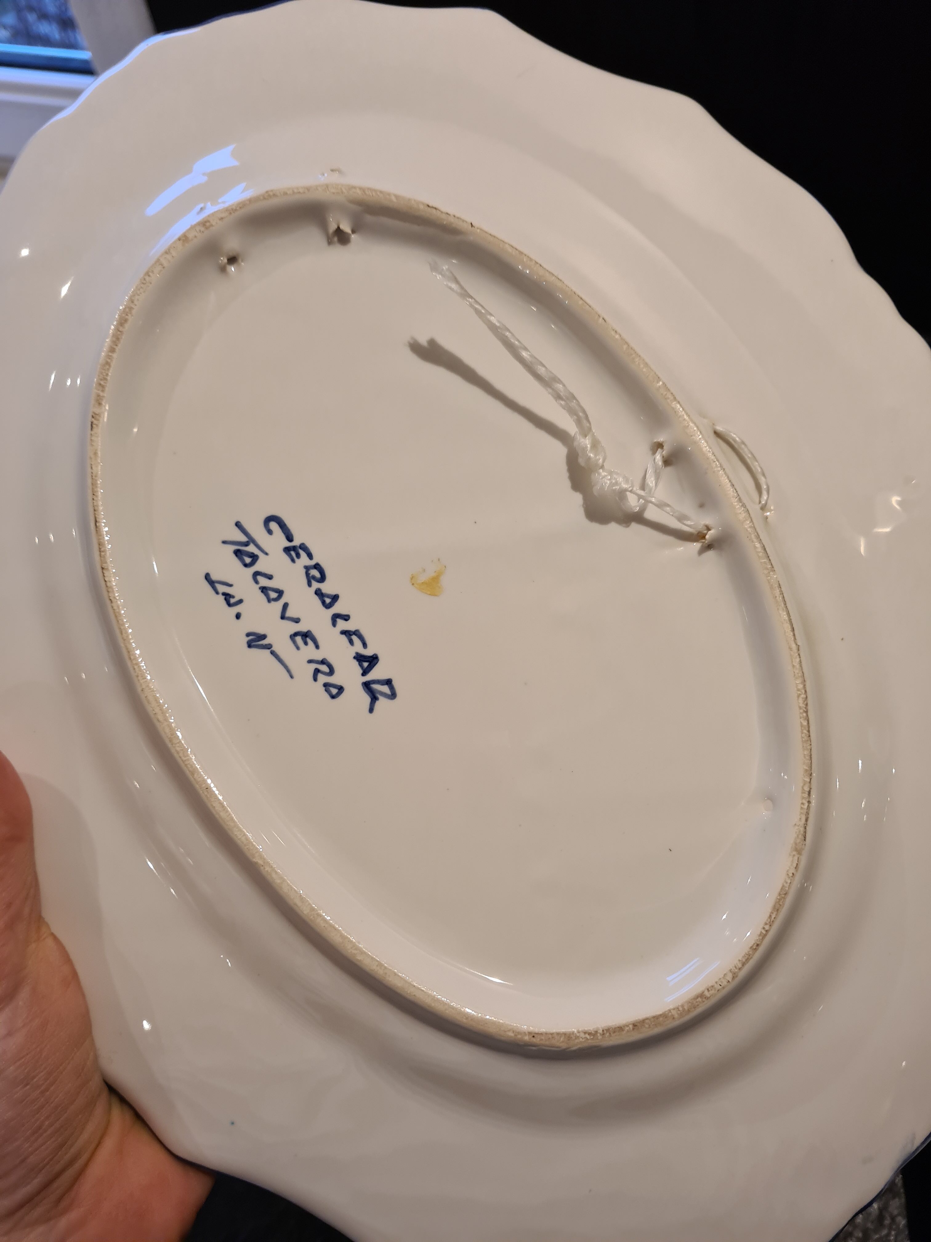 Spanish plate and dish