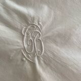 CB monogram trousseau pillowcase.