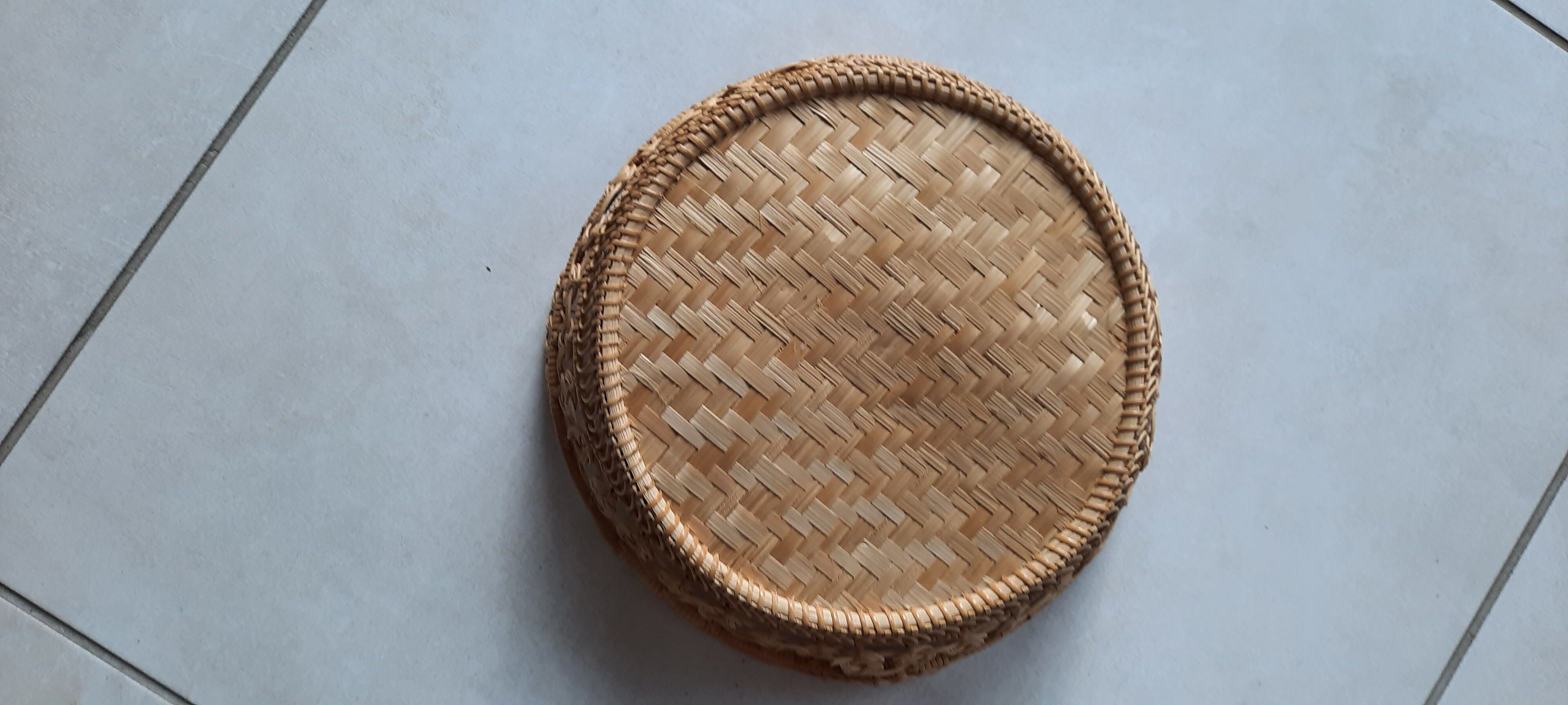 Old braided basket