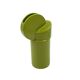 Space age green ceramic vase, Pietro Arosio, Parravicini Italy ca. 1960