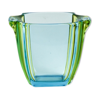 Glass ice bucket 1960/1970