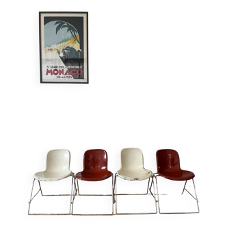 4 CHAIRS - MarC HeLD - "Creators" edition 1970