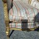 Louis XVI style wingback Bergère armchair