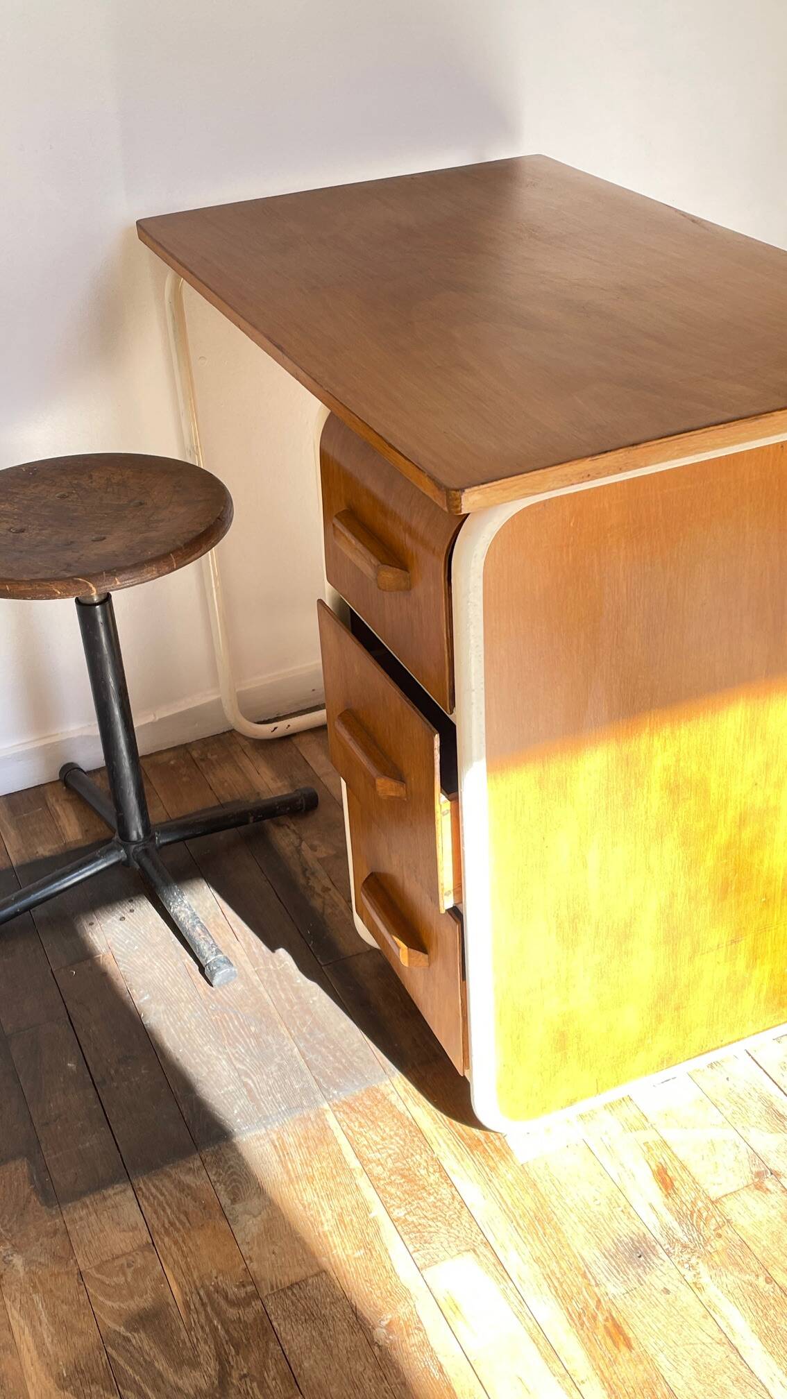 Child's desk in the style of Jacques Hitier Vintage