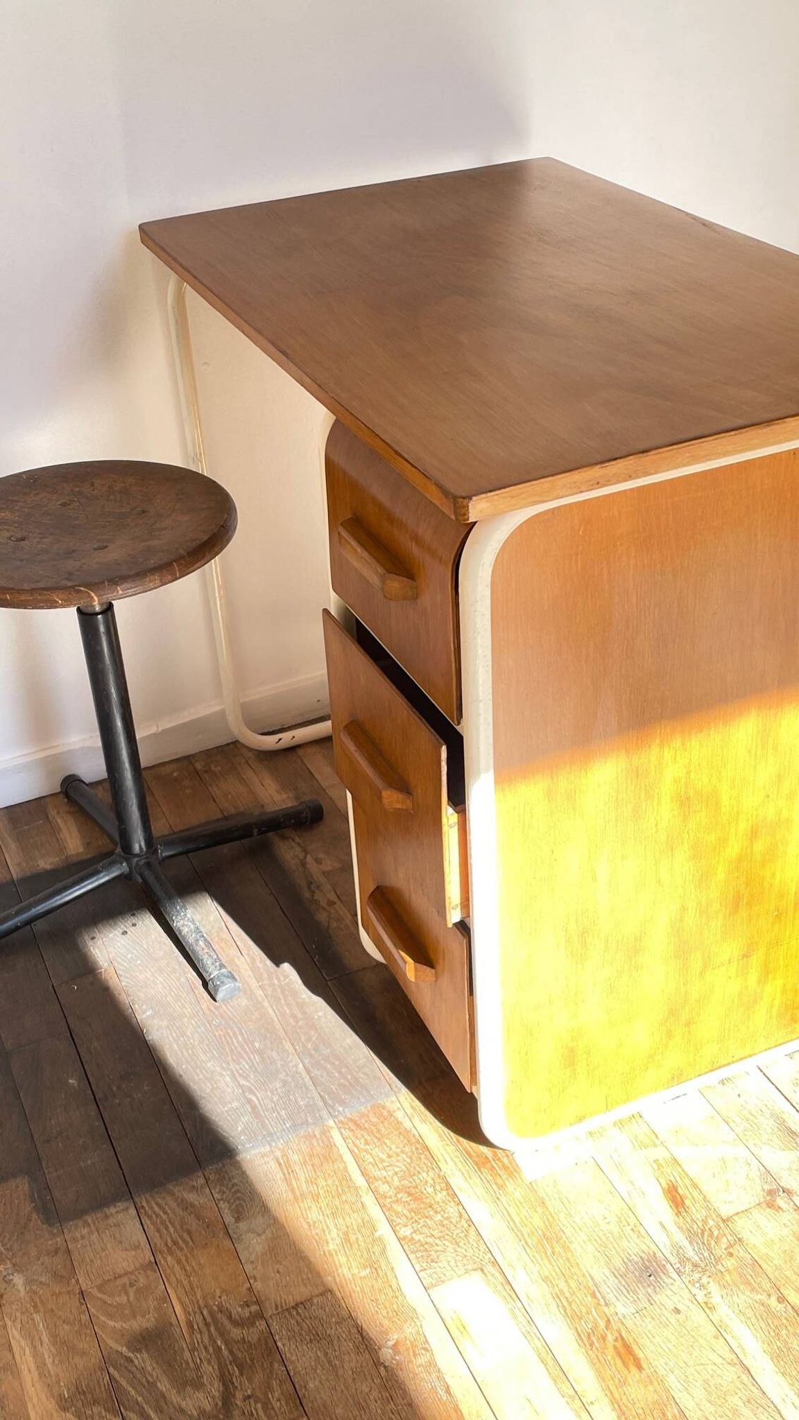 Bureau enfant façon jaques hitier vintage