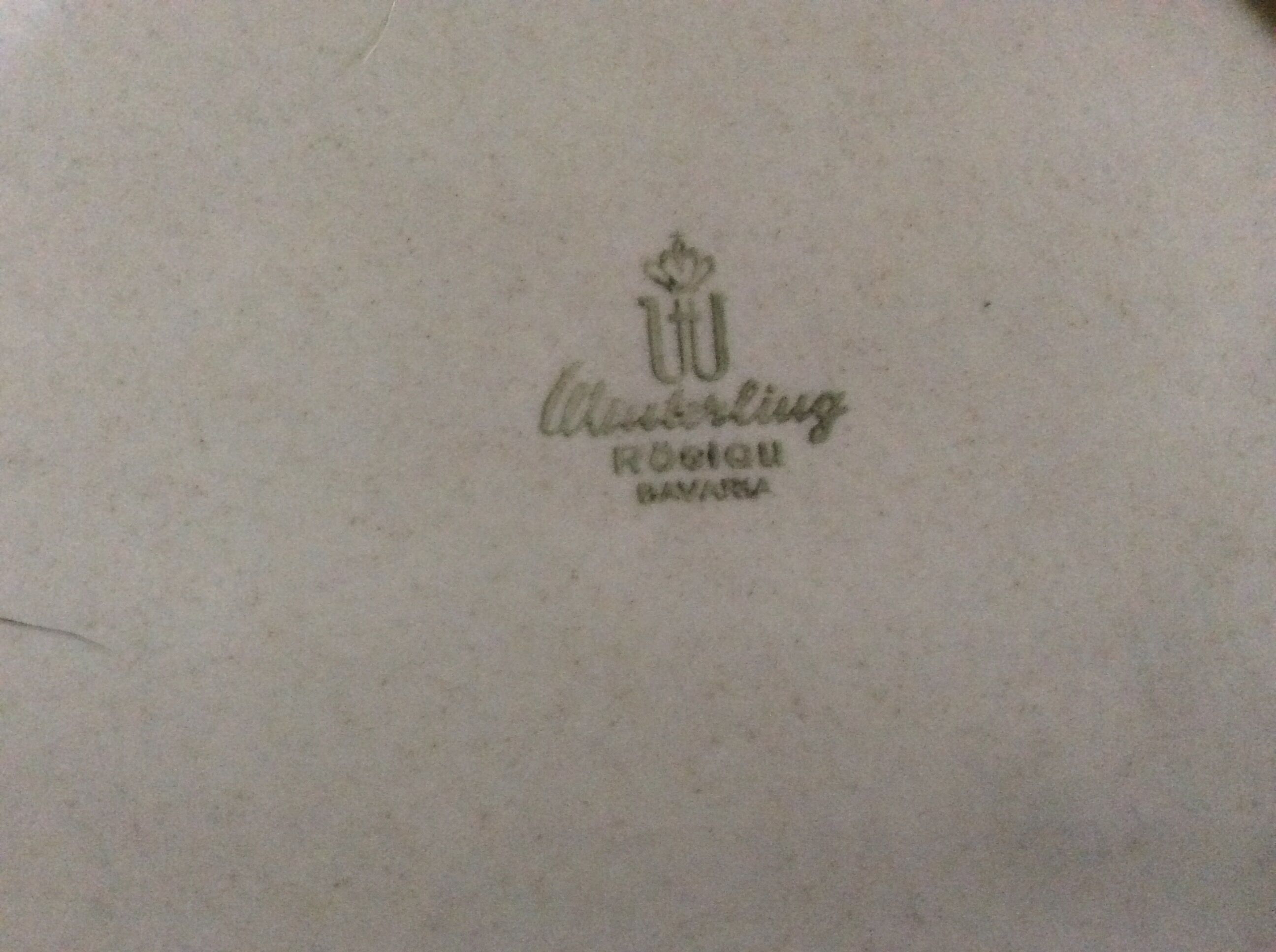 Série de 5 assiettes à dessert