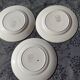 Série de 6 assiettes plates  et de 3 assiettes à dessert Vintage de St Amand