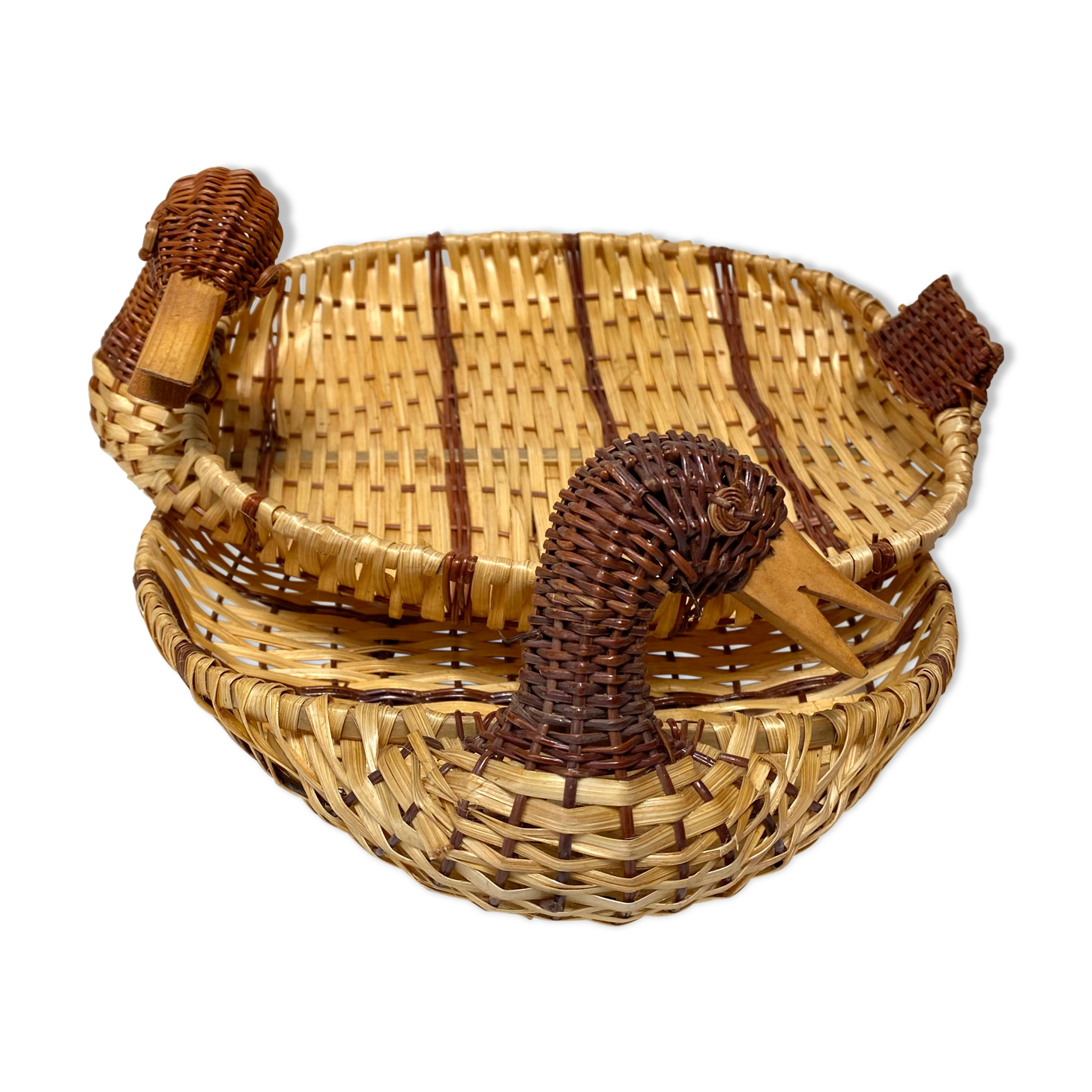 Duck wicker baskets
