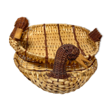 Duck wicker baskets