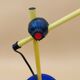 Mathias lamp Memphis design vintage multicoloured metal