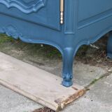 Renovated antique display cabinet