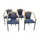Ensemble de 4 chaises, années 1970