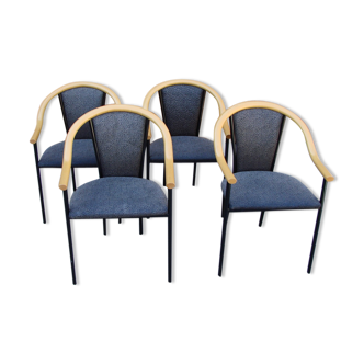 Set of 4 chairs , 1970s