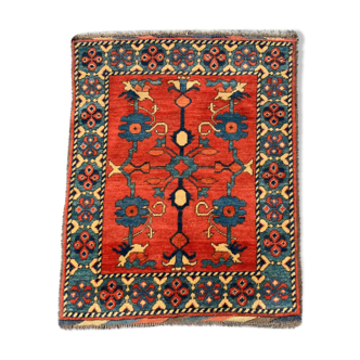 Vintage Afghan carpet 110x88cm
